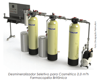 Água de qualidade para fabricar cosméticos evita contaminações